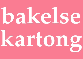 Synonym bakelsekartong