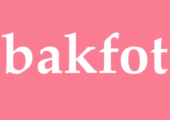Synonym bakfot