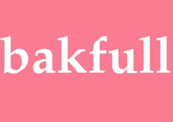 Synonym bakfull