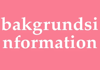 Synonym bakgrundsinformation