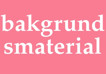 Synonym bakgrundsmaterial