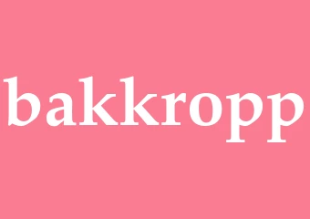 Synonym bakkropp