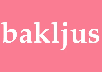 Synonym bakljus