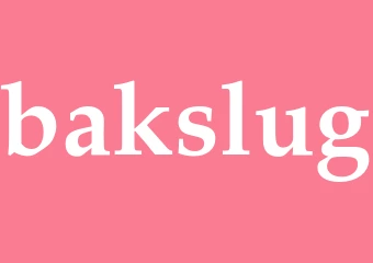 Synonym bakslug