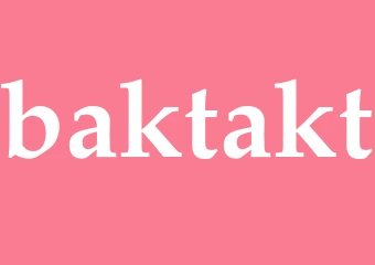 Synonym baktakt