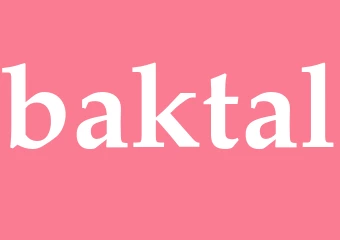 Synonym baktal