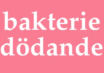 Synonym bakteriedödande