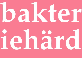 Synonym bakteriehärd