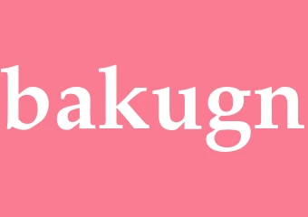 Synonym bakugn