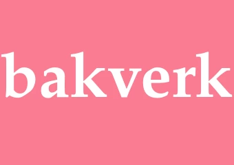 Synonym bakverk