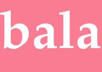 Synonym bala