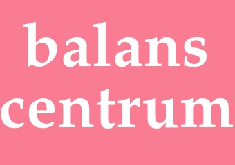 Synonym balanscentrum