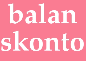 Synonym balanskonto