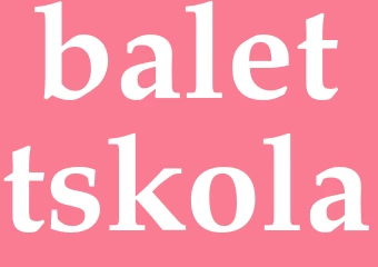 Synonym balettskola