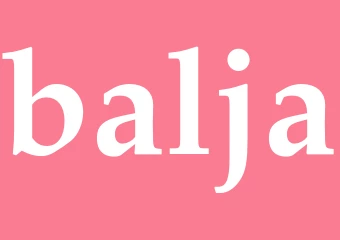 Synonym balja