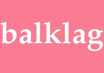 Synonym balklag