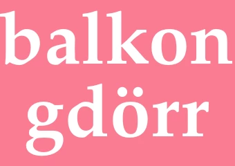 Synonym balkongdörr