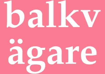 Synonym balkvägare