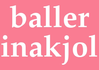 Synonym ballerinakjol