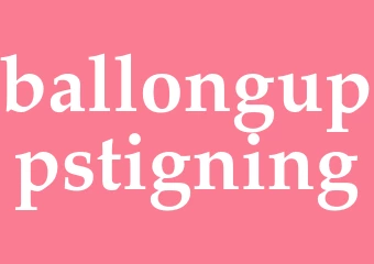Synonym ballonguppstigning