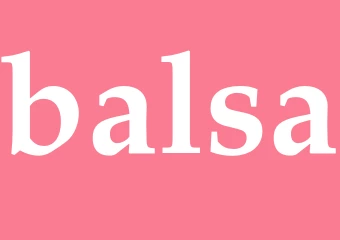 Synonym balsa