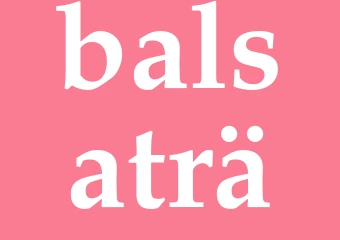 Synonym balsaträ