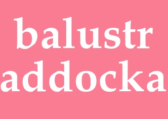 Synonym balustraddocka