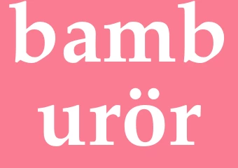 Synonym bamburör