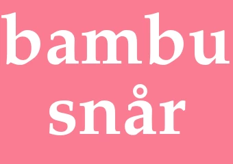 Synonym bambusnår