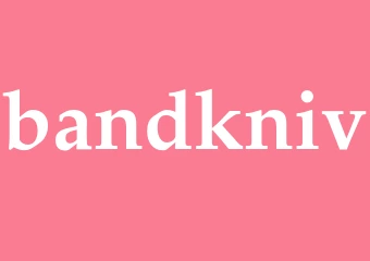 Synonym bandkniv