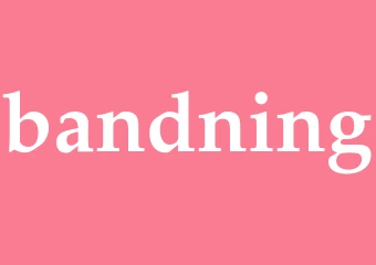 Synonym bandning