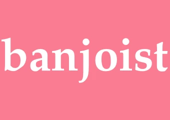 Synonym banjoist