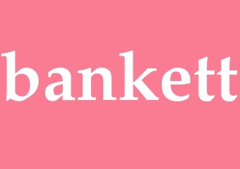 Synonym bankett