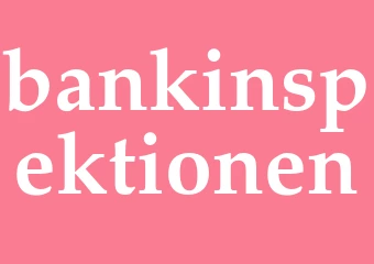 Synonym bankinspektionen