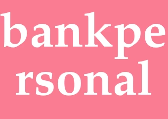 Synonym bankpersonal
