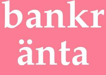 Synonym bankränta