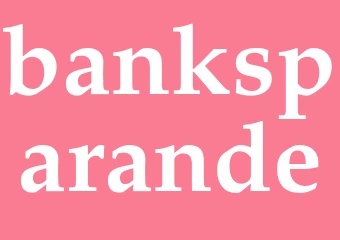 Synonym banksparande