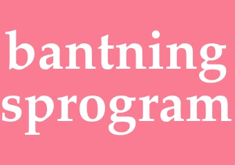 Synonym bantningsprogram