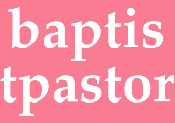 Synonym baptistpastor