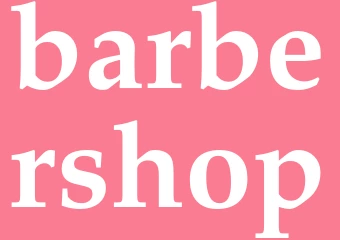 Synonym barbershop
