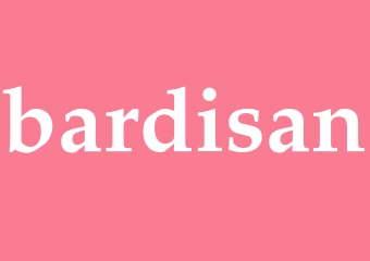Synonym bardisan