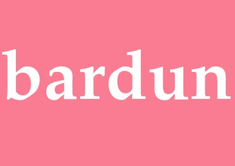 Synonym bardun