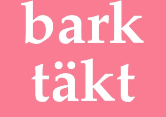 Synonym barktäkt
