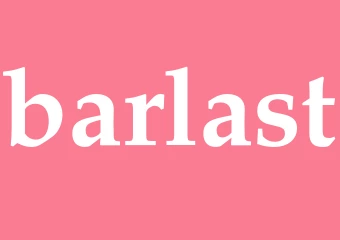 Synonym barlast