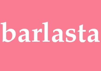 Synonym barlasta