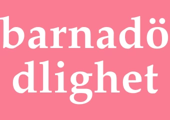 Synonym barnadödlighet