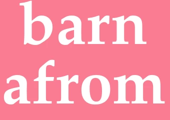 Synonym barnafrom