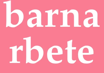 Synonym barnarbete