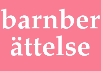 Synonym barnberättelse