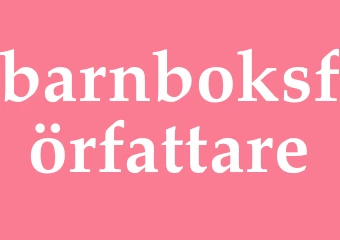 Synonym barnboksförfattare